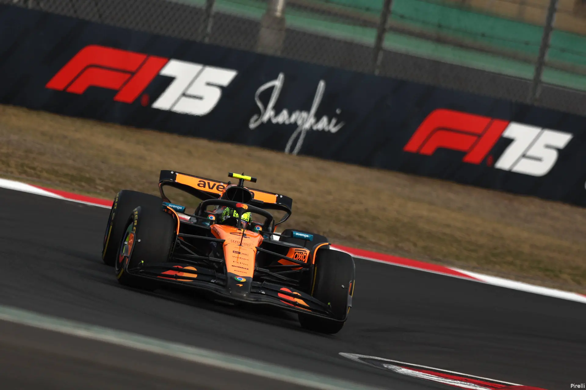 pirelli mclaren lando norris zondag gp china 2025 2
