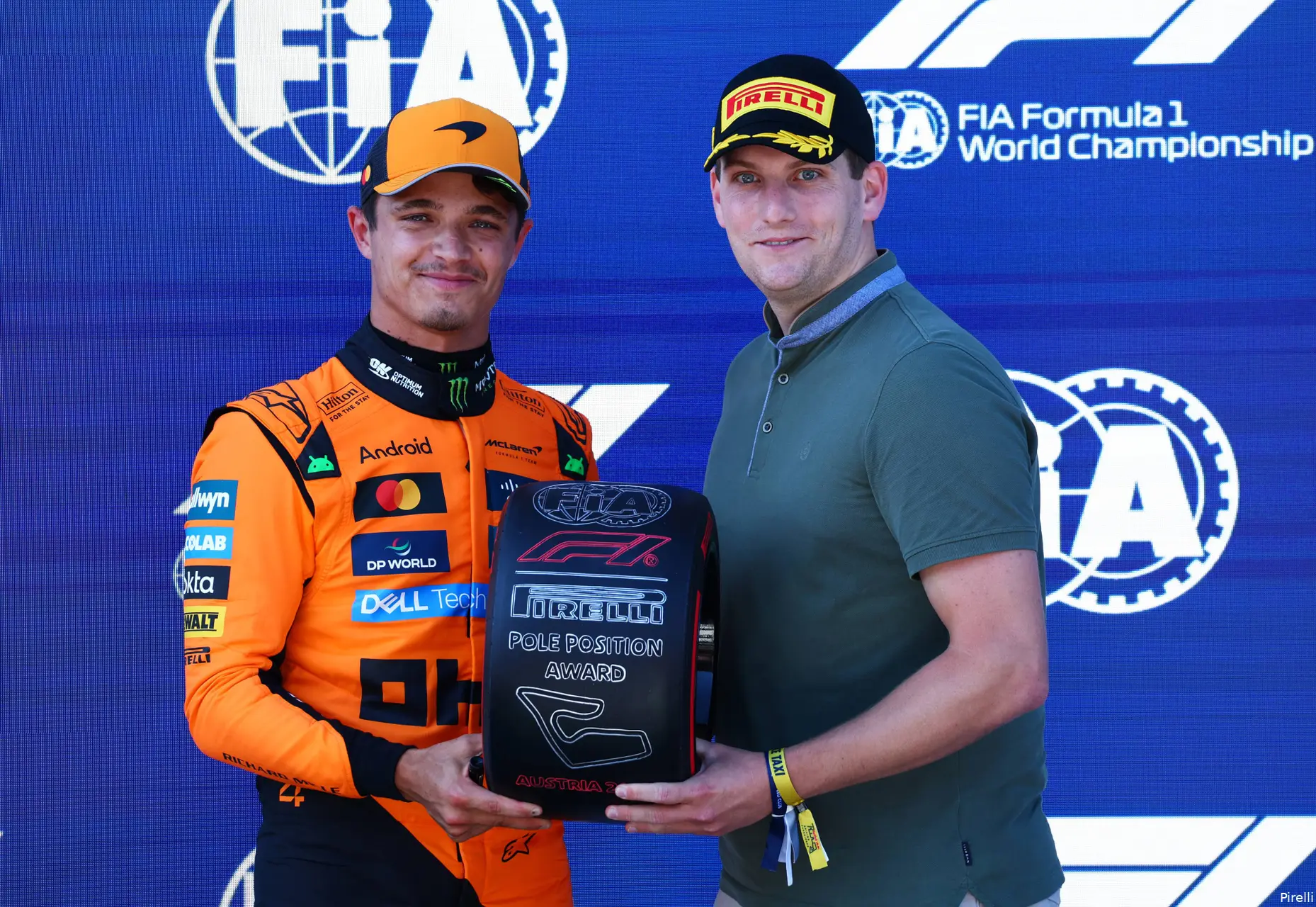 lando norris mclaren poleposition 39 saturday spielberg 2025