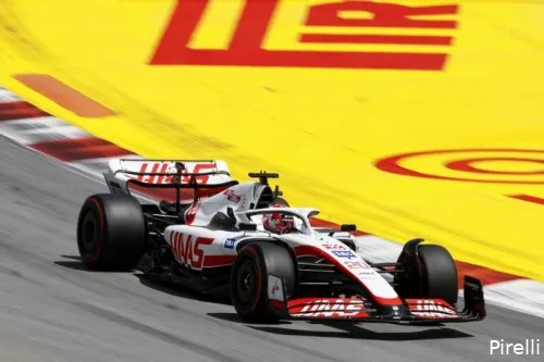 Kevin Magnussen Haas GP Spanje