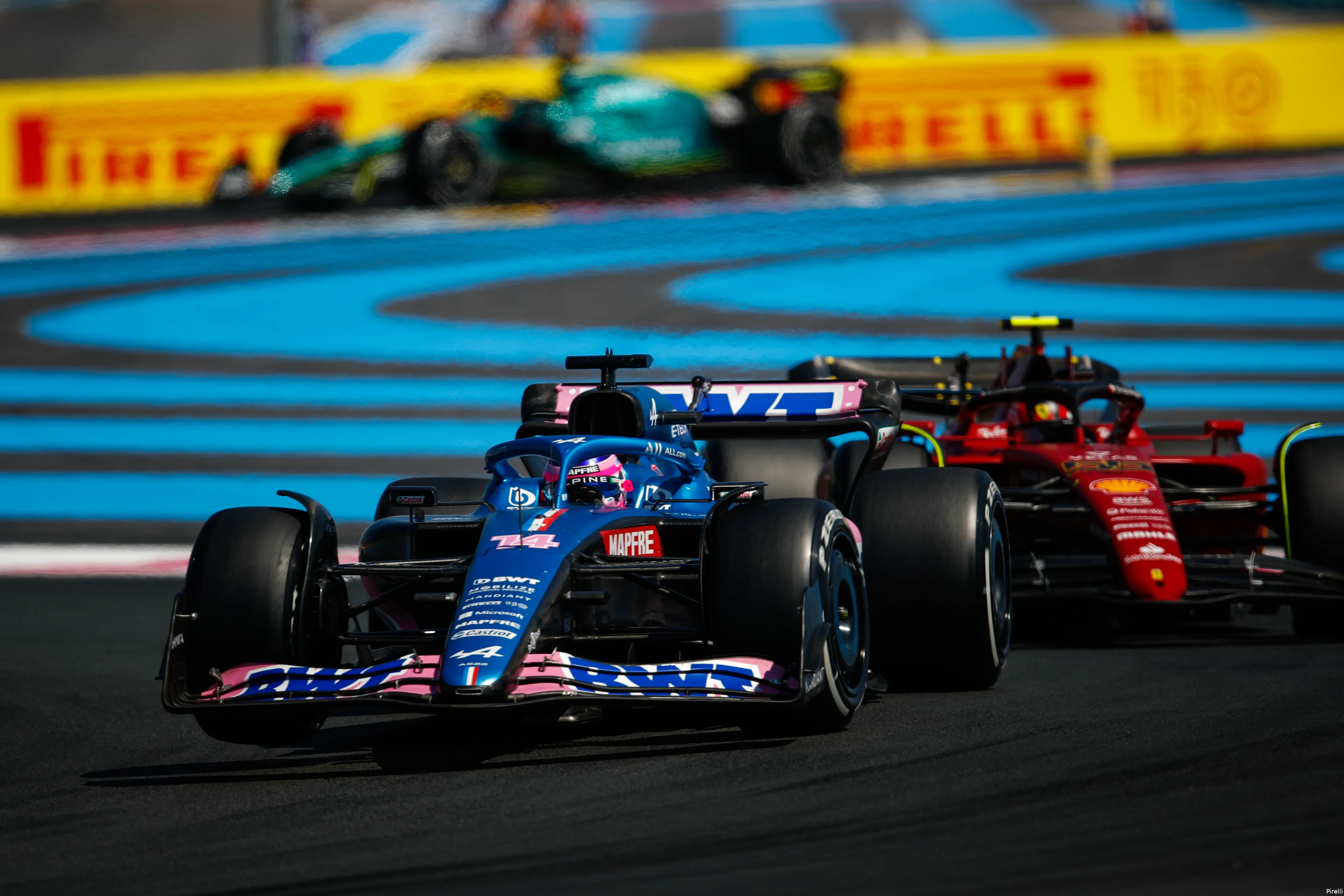 Fernando Alonso A522 Alpine GP Frankrijk 2022