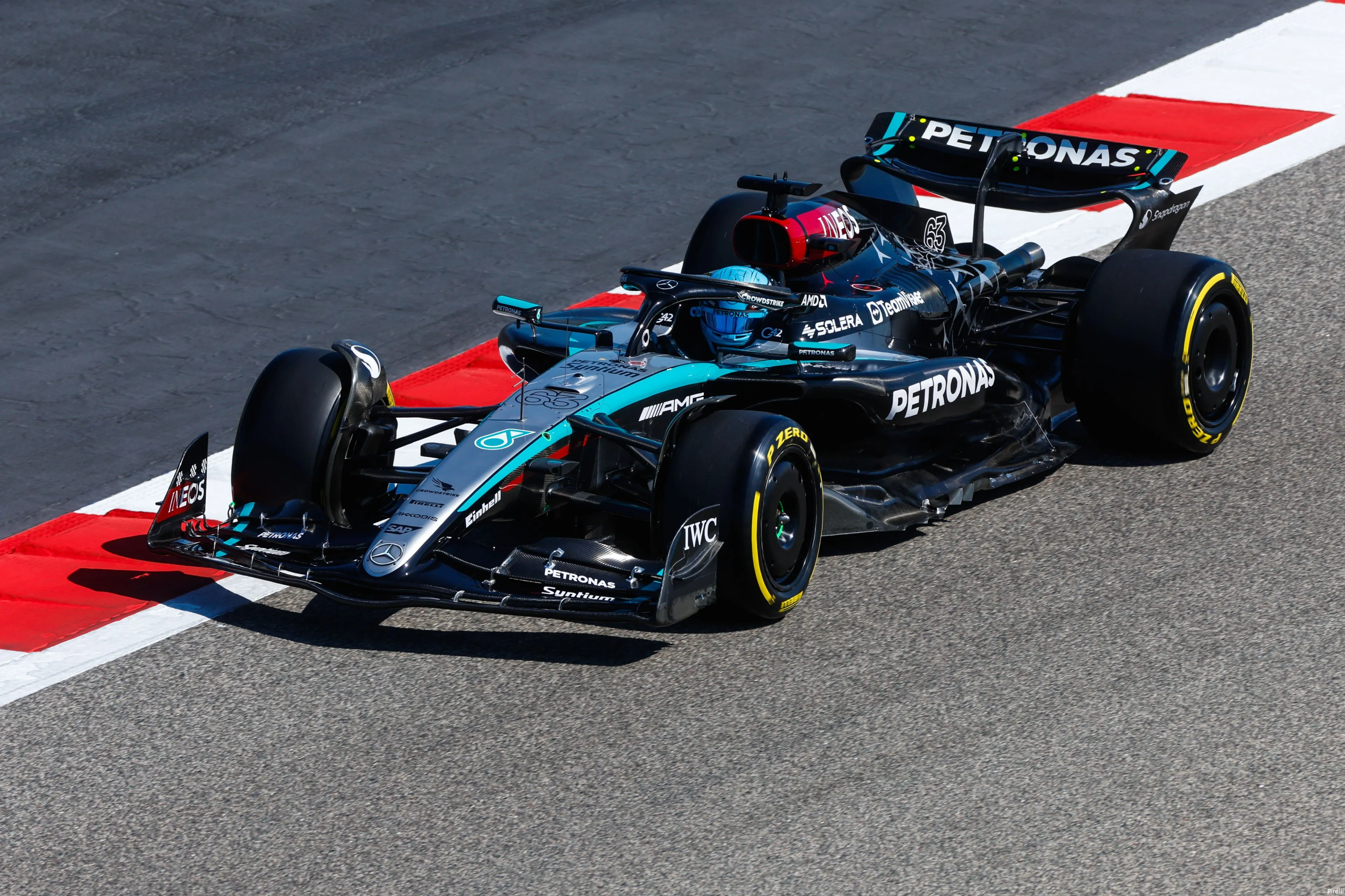 george russell mercedes 2024 bahrein