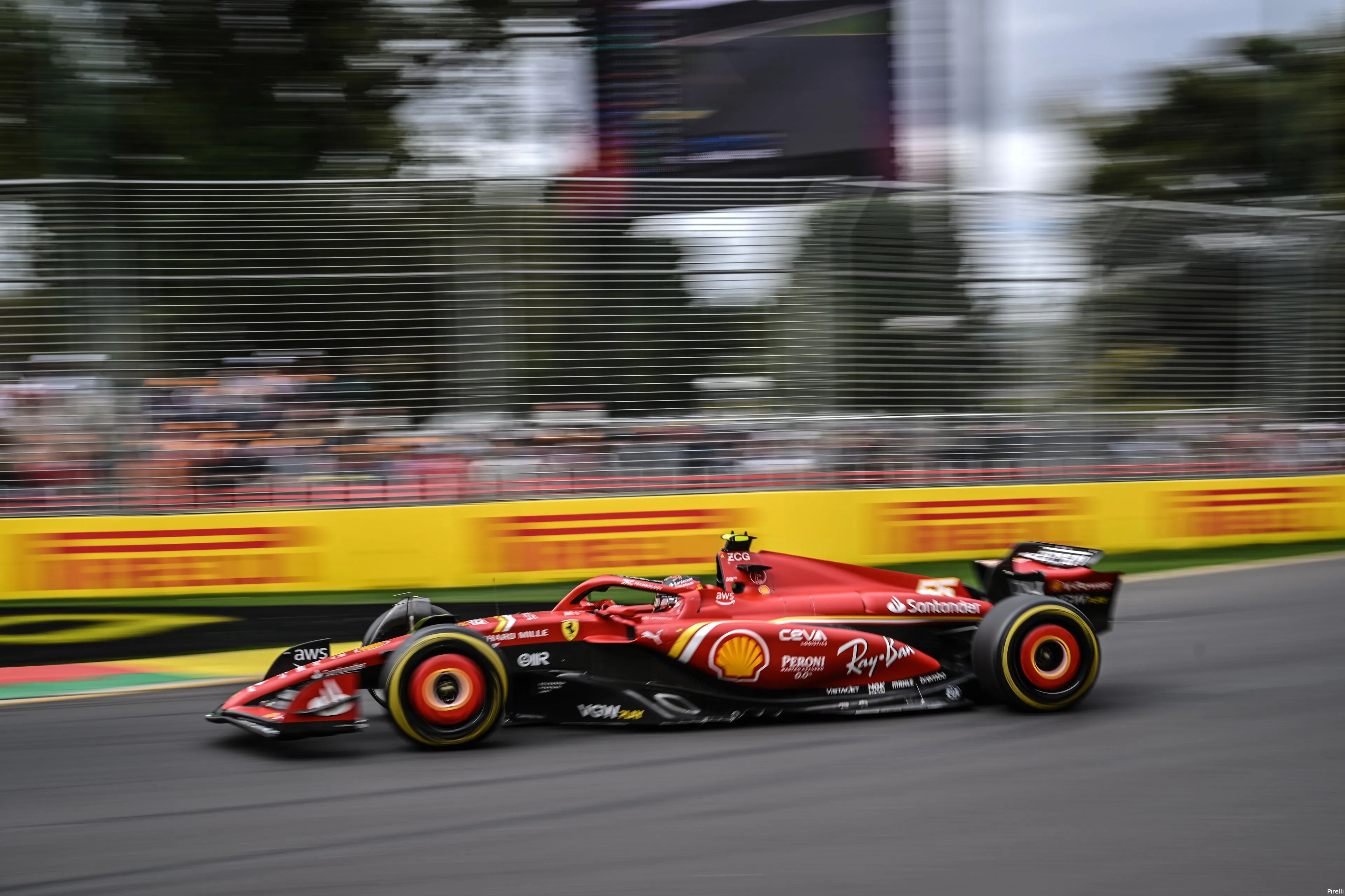 sainz leclerc gpaustralie ferrari