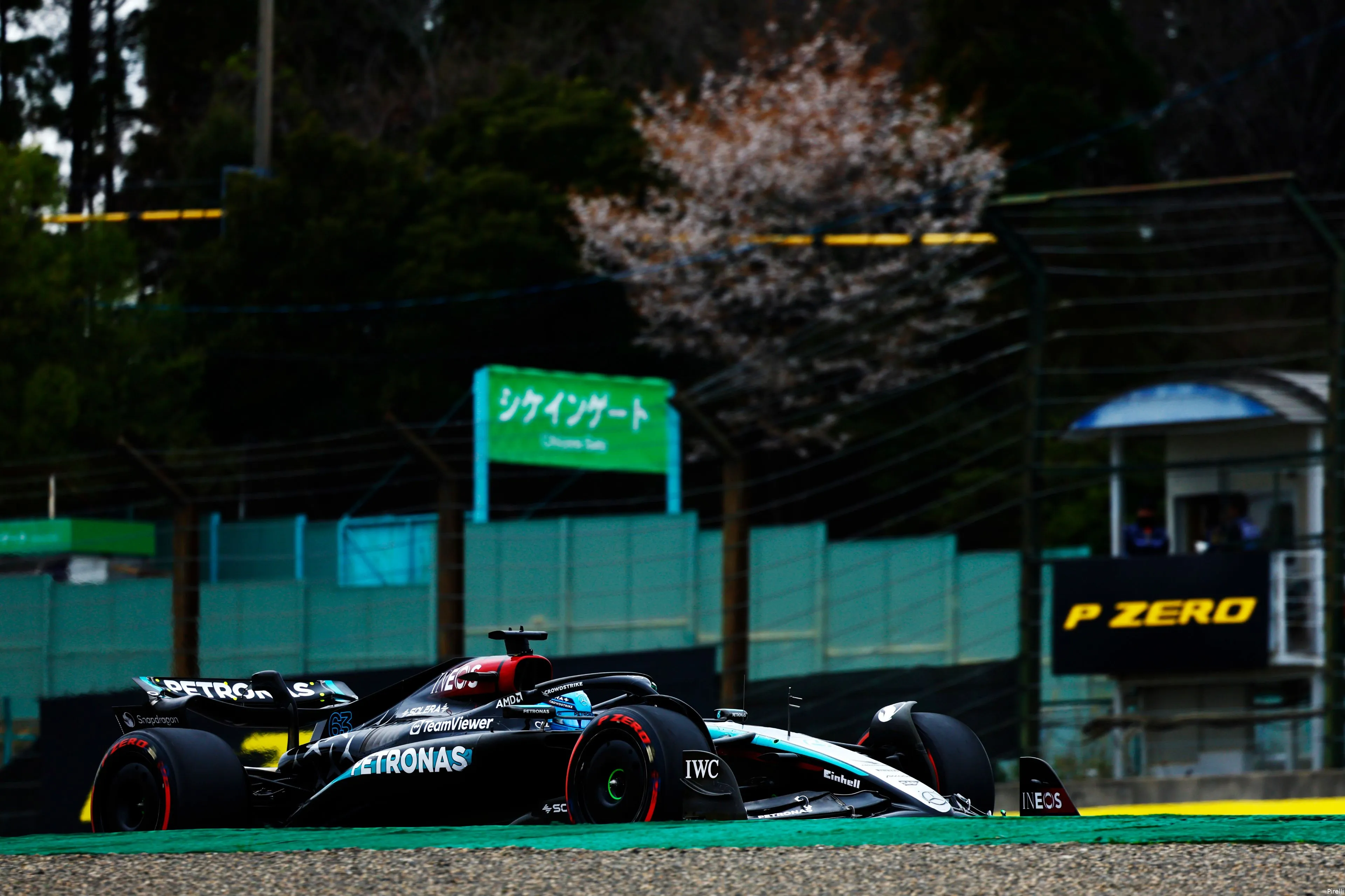 1 friday suzuka 2024 japan mercedes russell