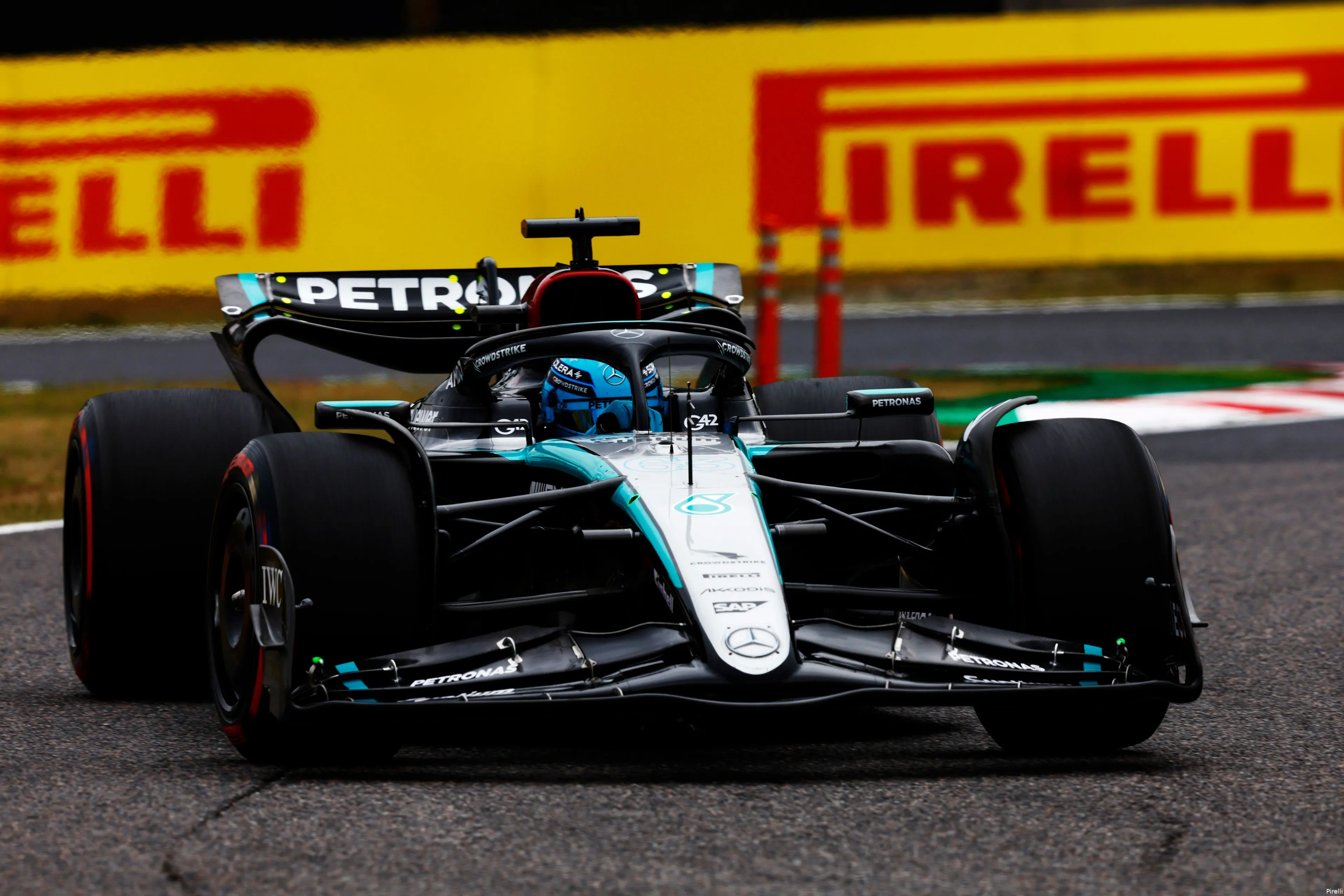 4 friday suzuka 2024 japan mercedes russell