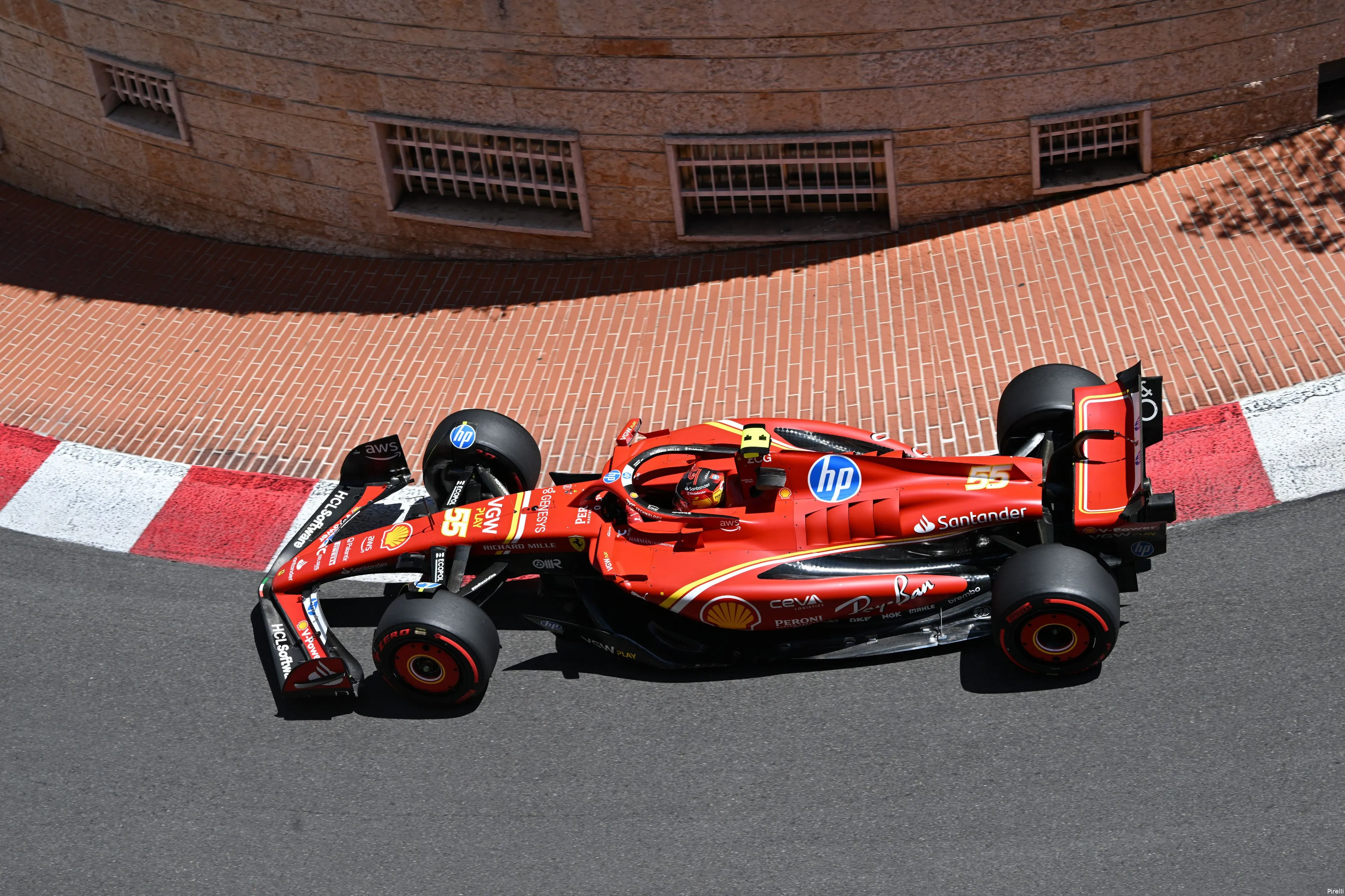 43 saturday montecarlo 2024 monaco sainz ferrari