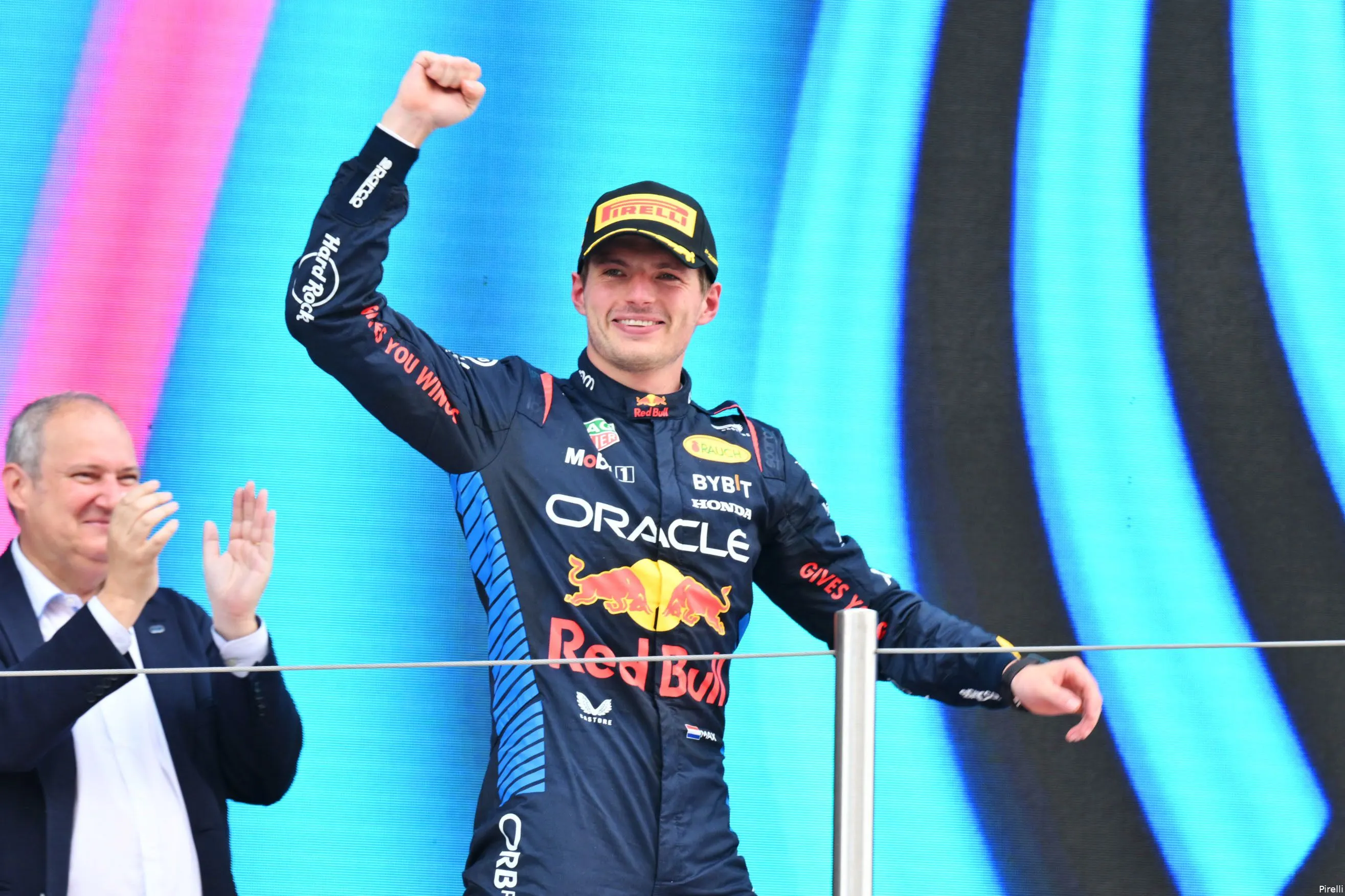 26 sunday barcelona 2024 max verstappen podium