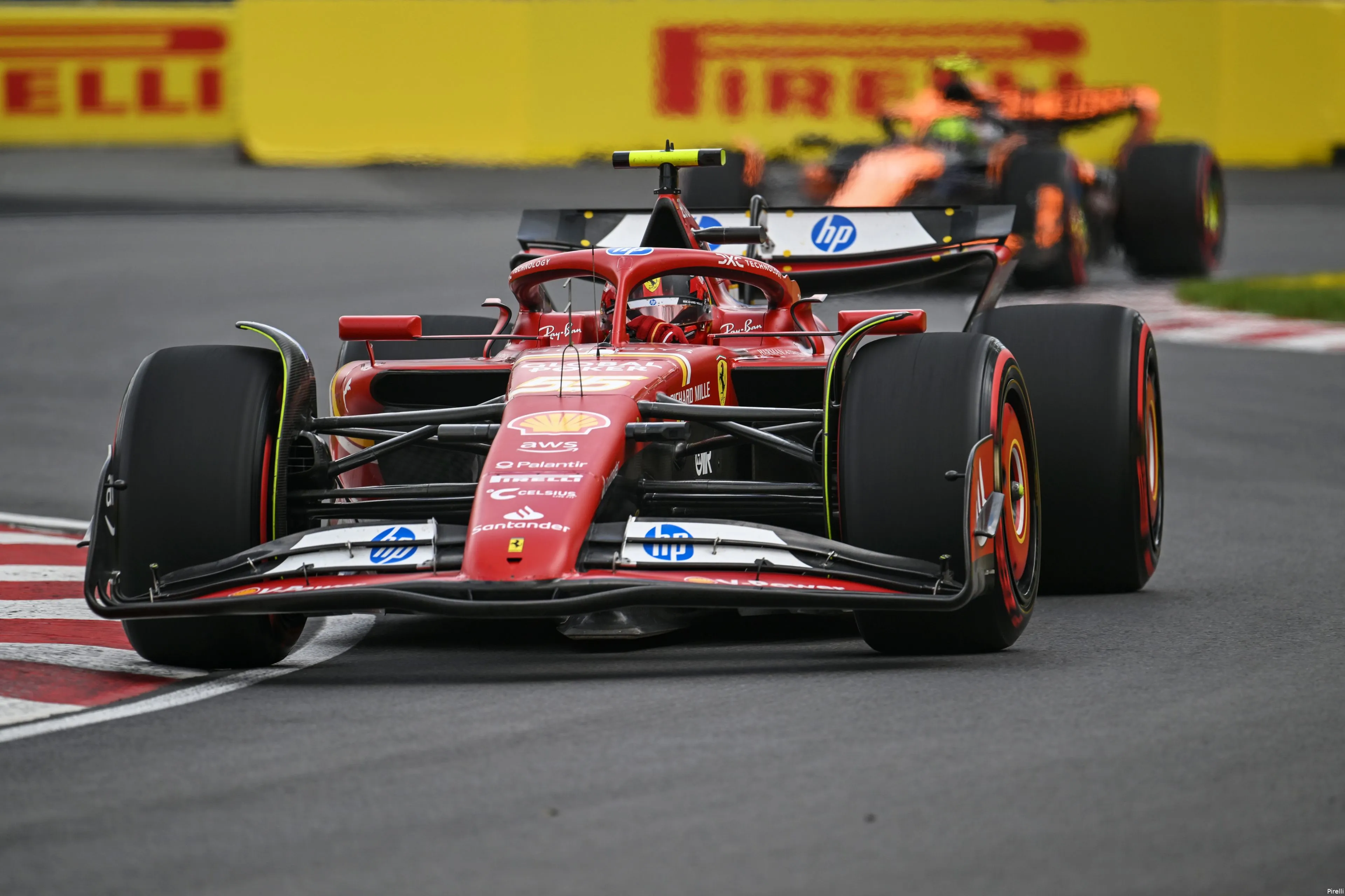 carlos sainz canada ferrari zaterdag 2024