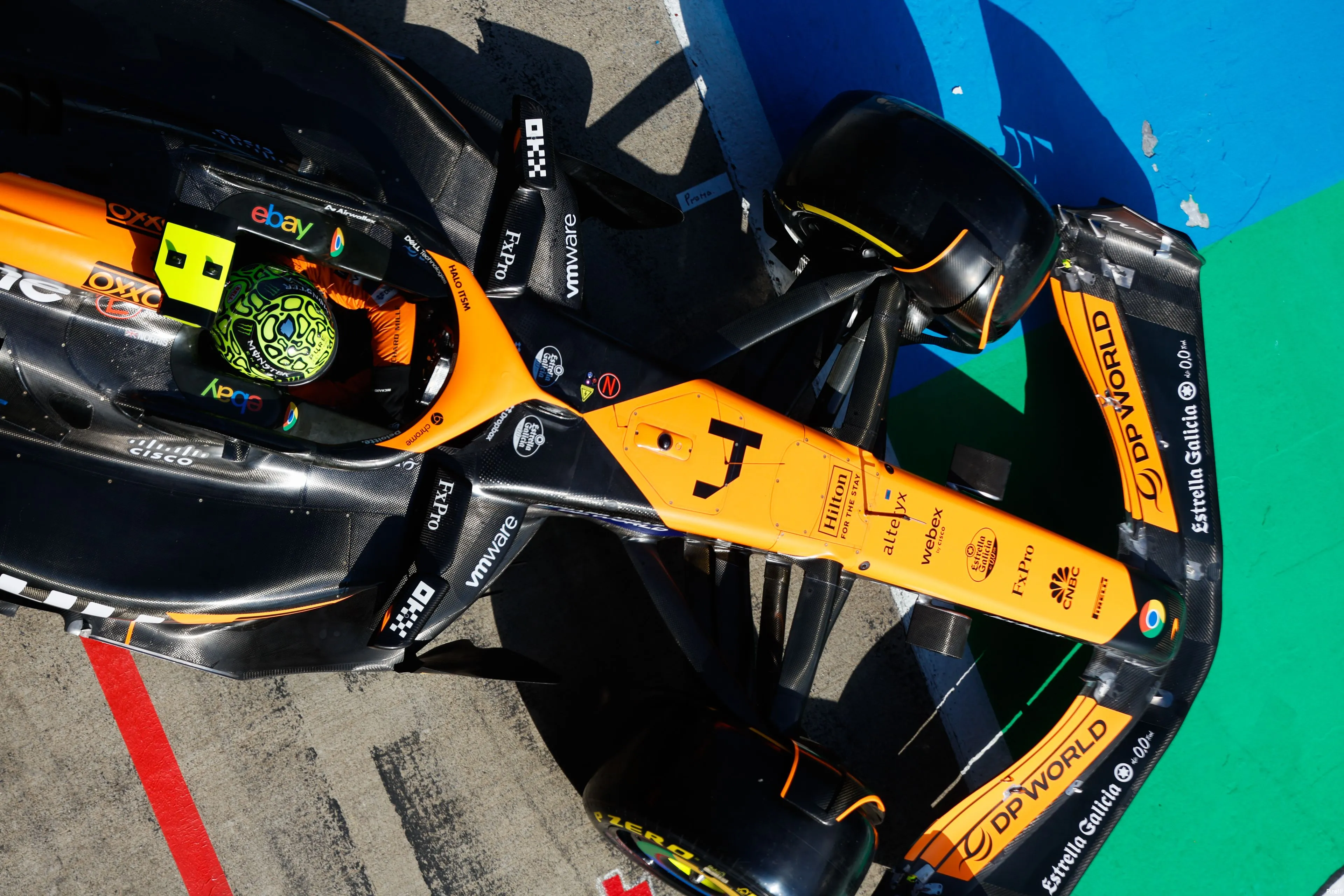 lando norris mclaren oostenrijk vrijdag 2024