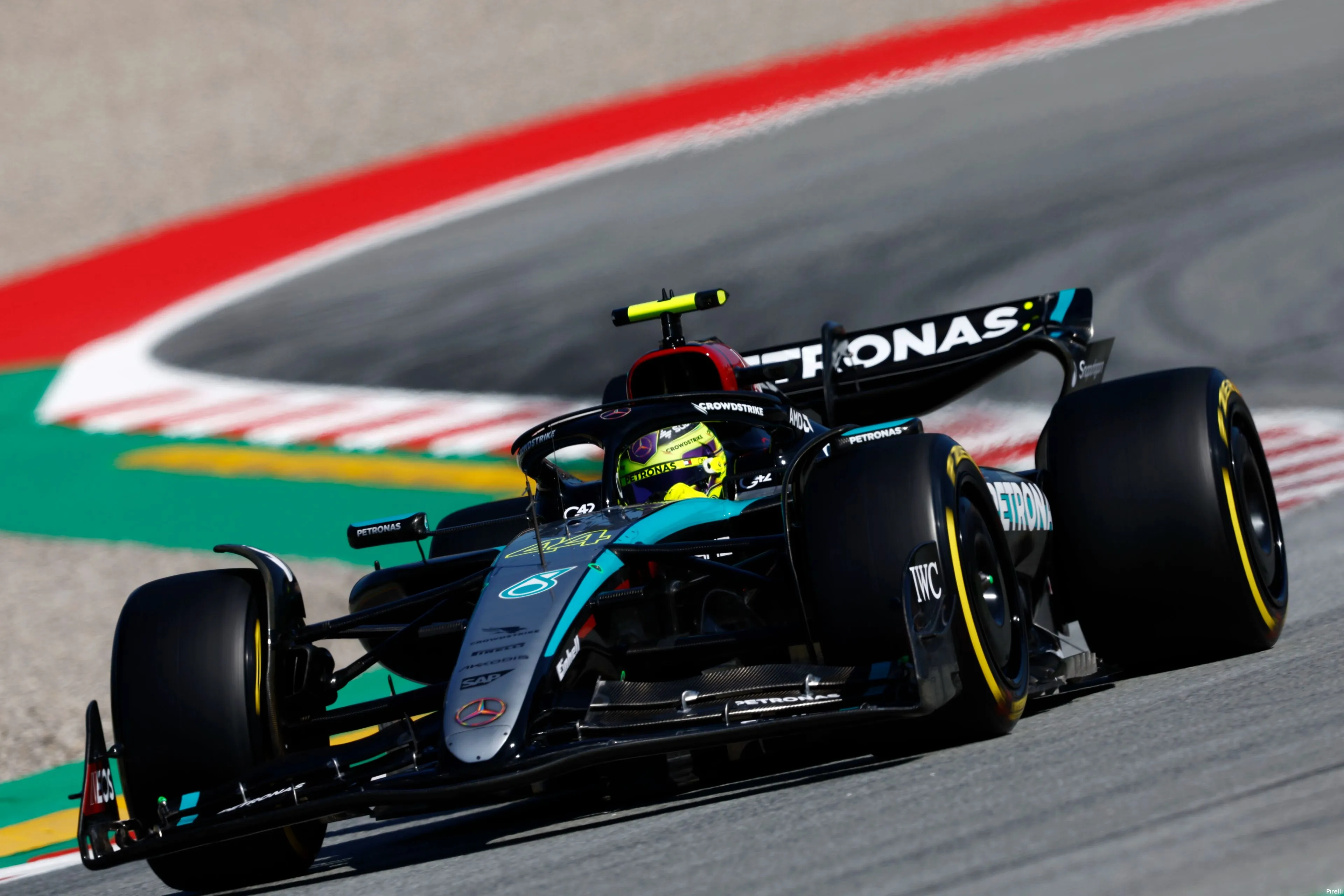 lewis hamilton spanje vrijdag 2024