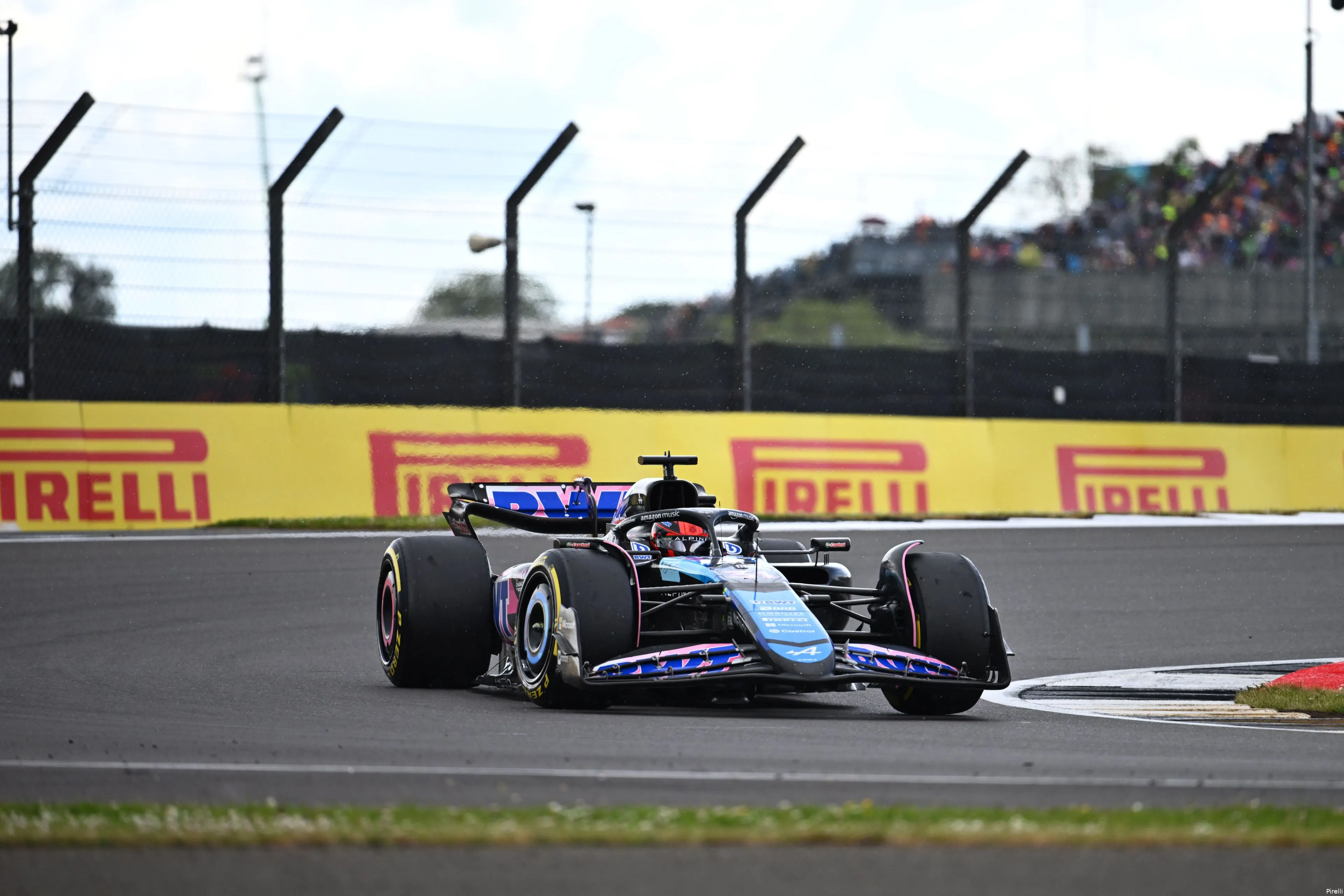 esteban ocon alpine 31 sunday silverstone 2024