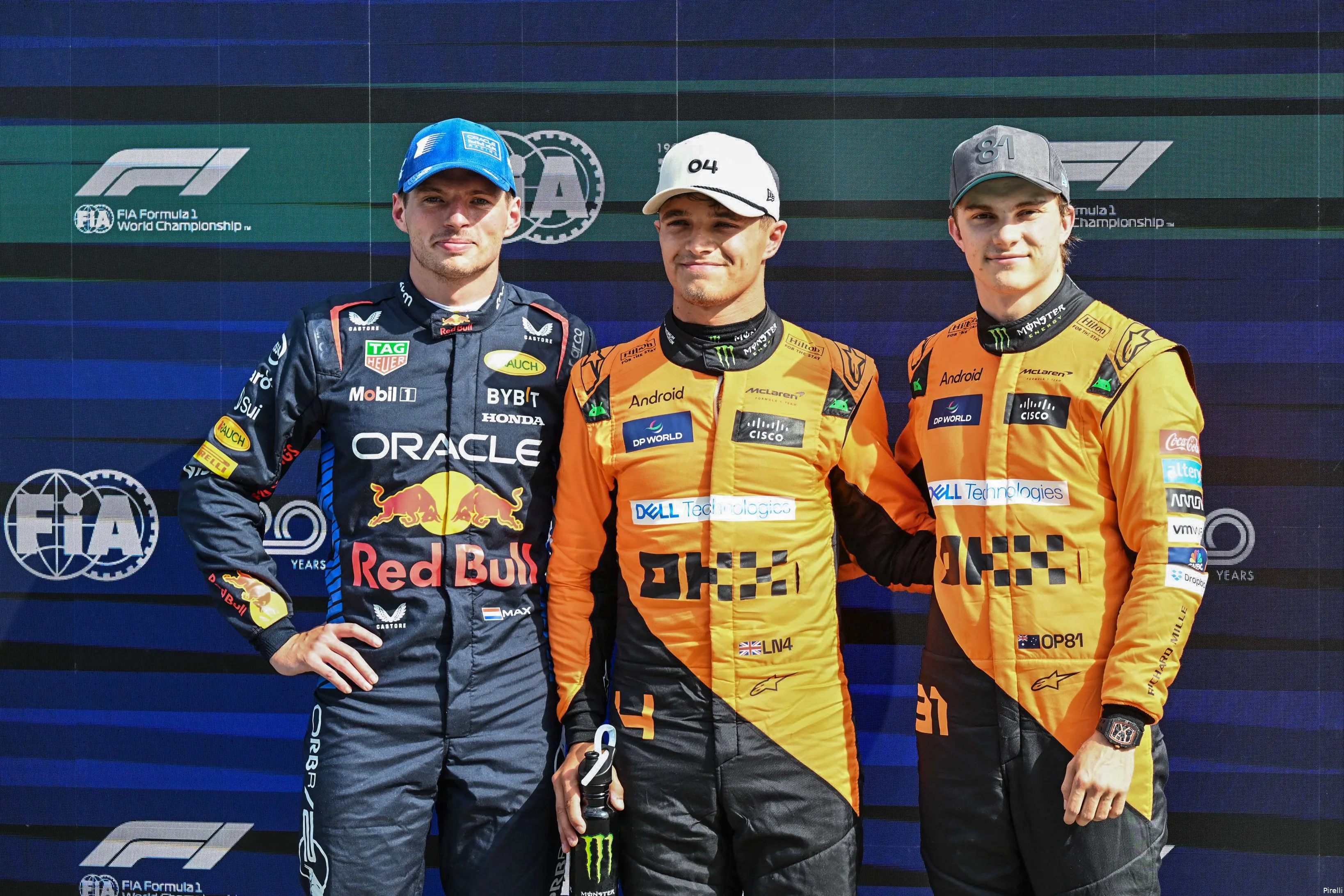 max verstappen lando norris oscar piastri kwalificatie 22 saturday zandvoort 2024