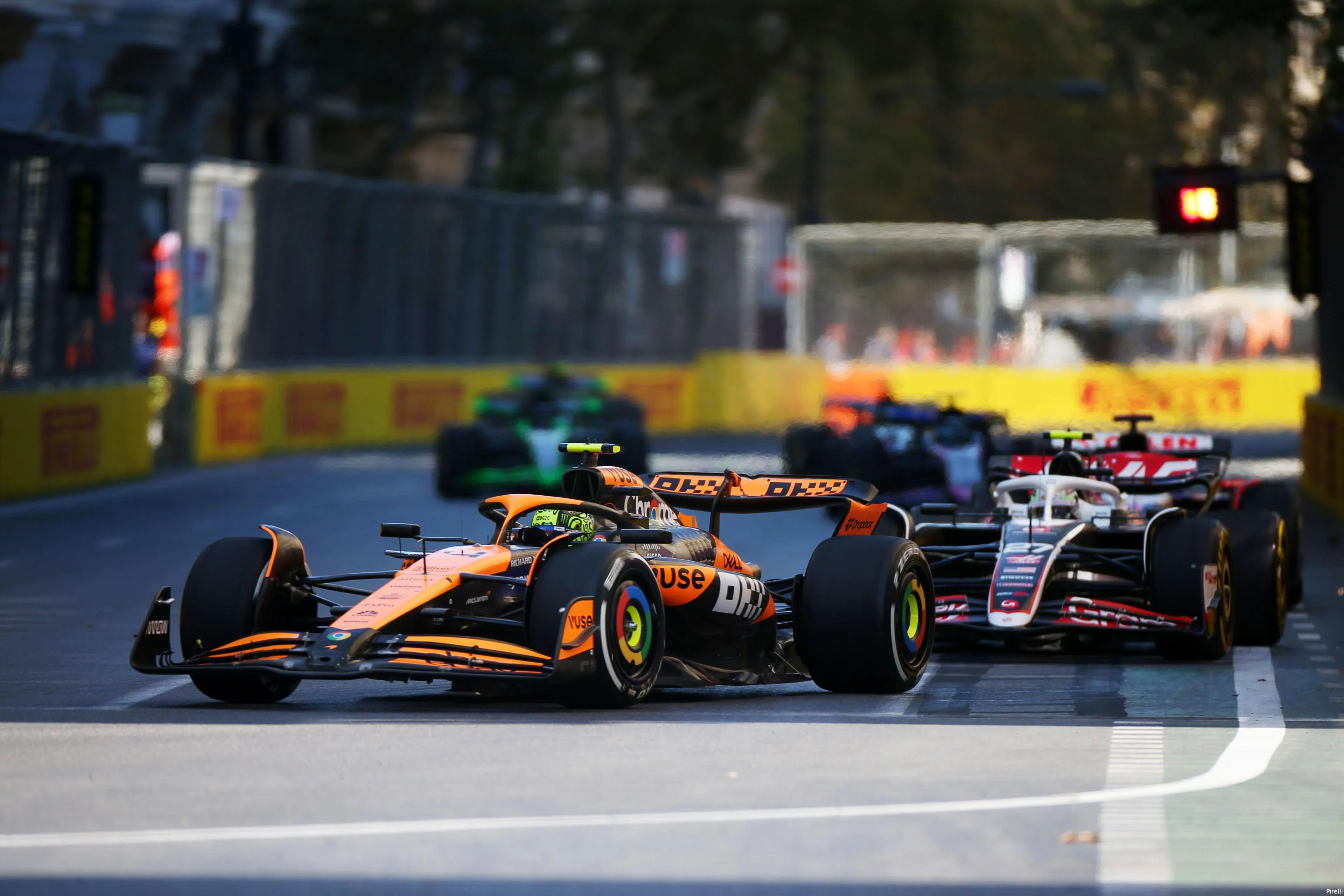 lando norris mclaren pirelli azerbeidzjan zondag 2024 2