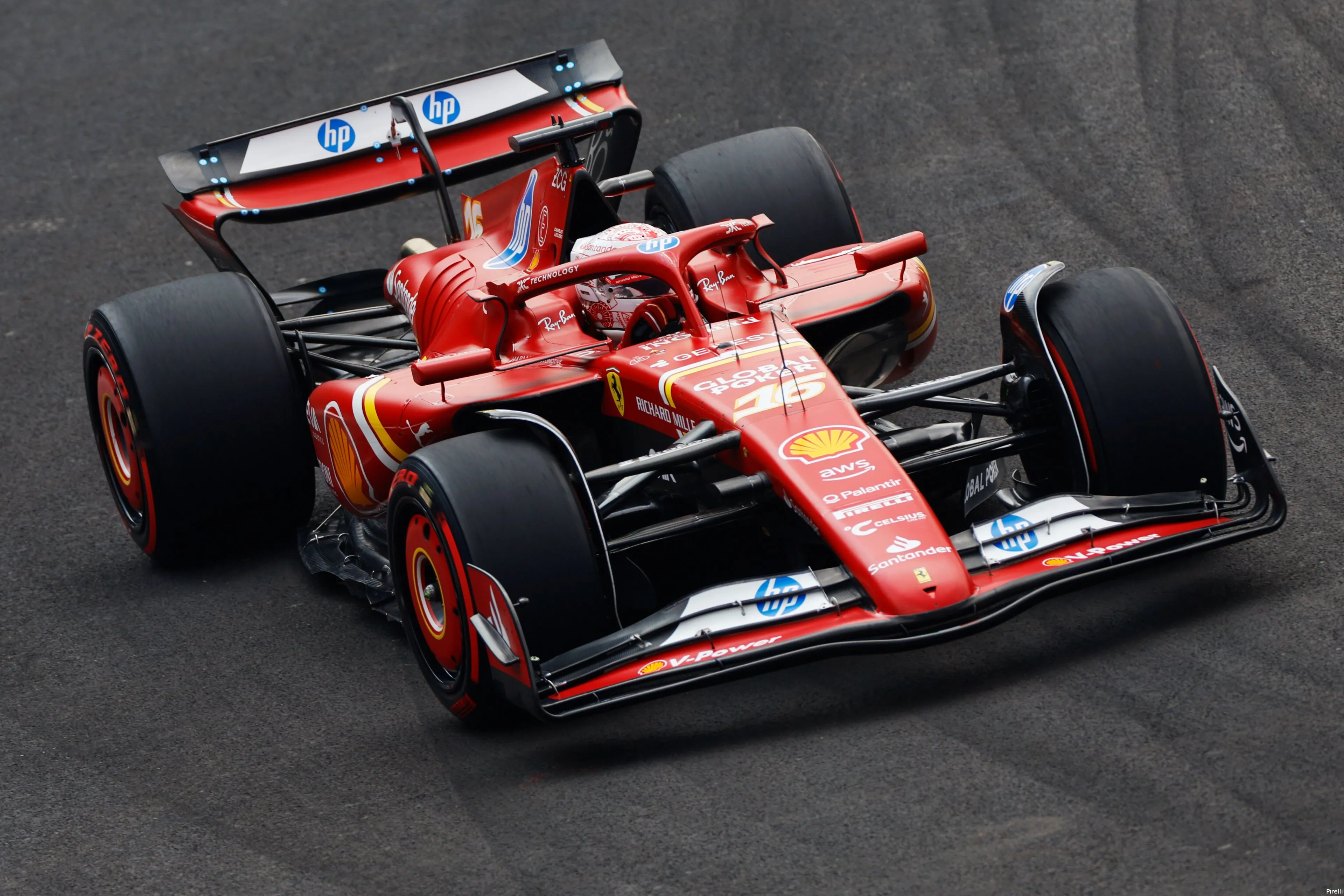 pirelli gp mexico 2024 zaterdag ferrari charles leclerc