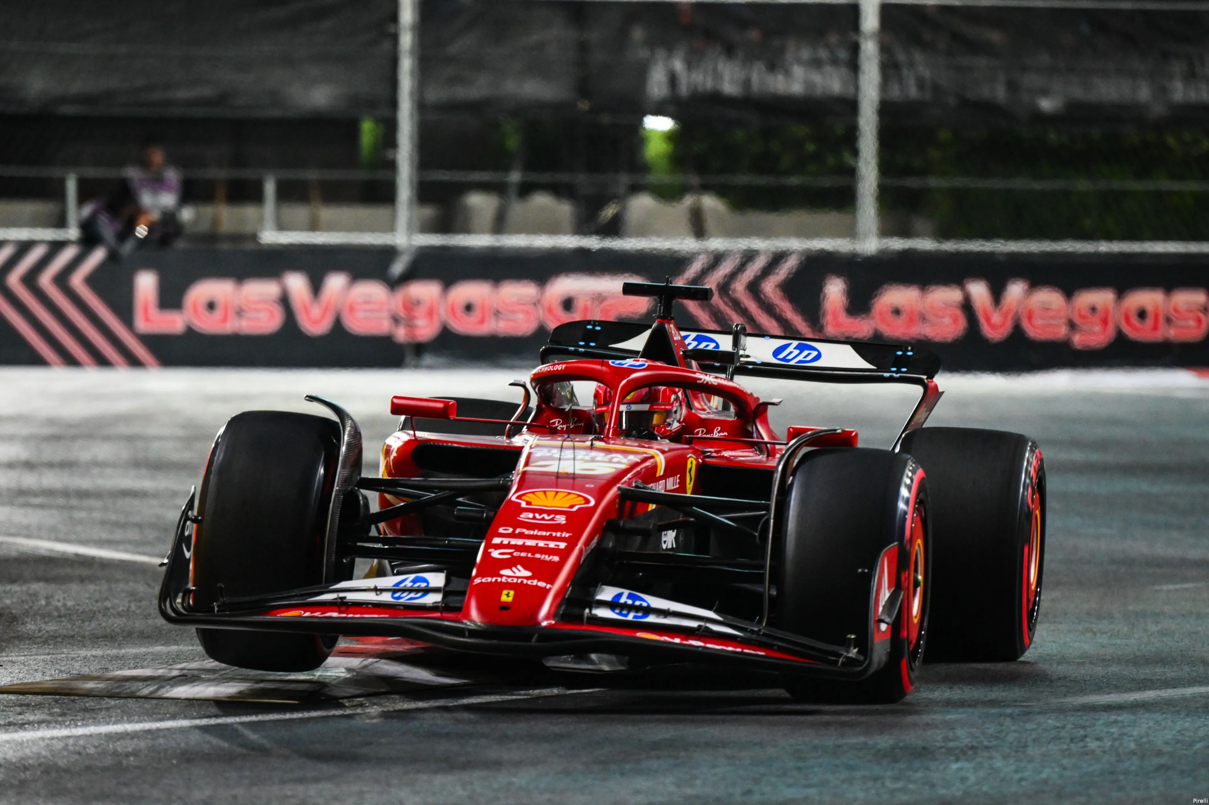 charles leclerc ferrari 42 friday lasvegas 2024
