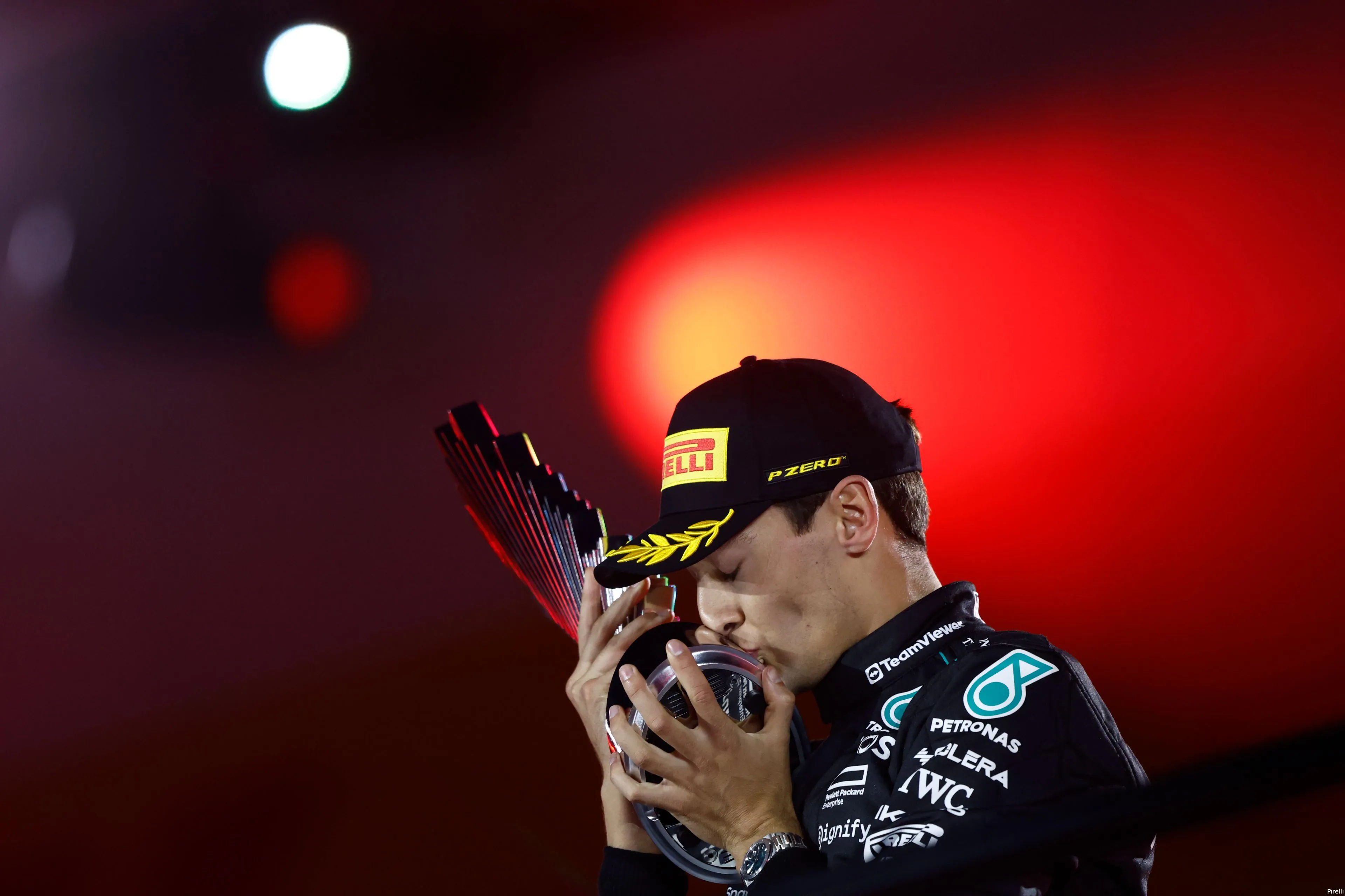 george russell mercedes las vegas gp zondag 2024 2