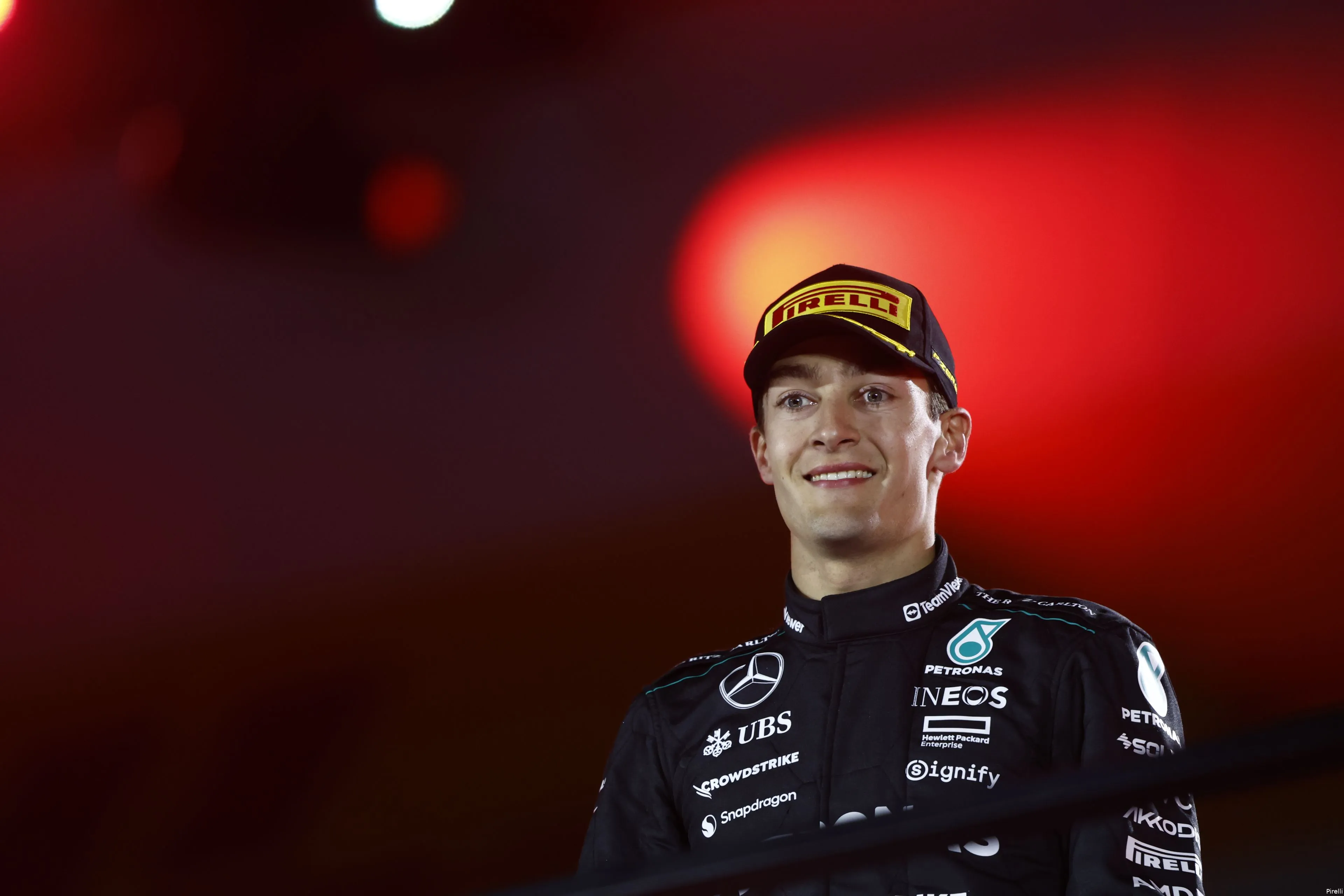 george russell mercedes las vegas gp zondag 2024 4