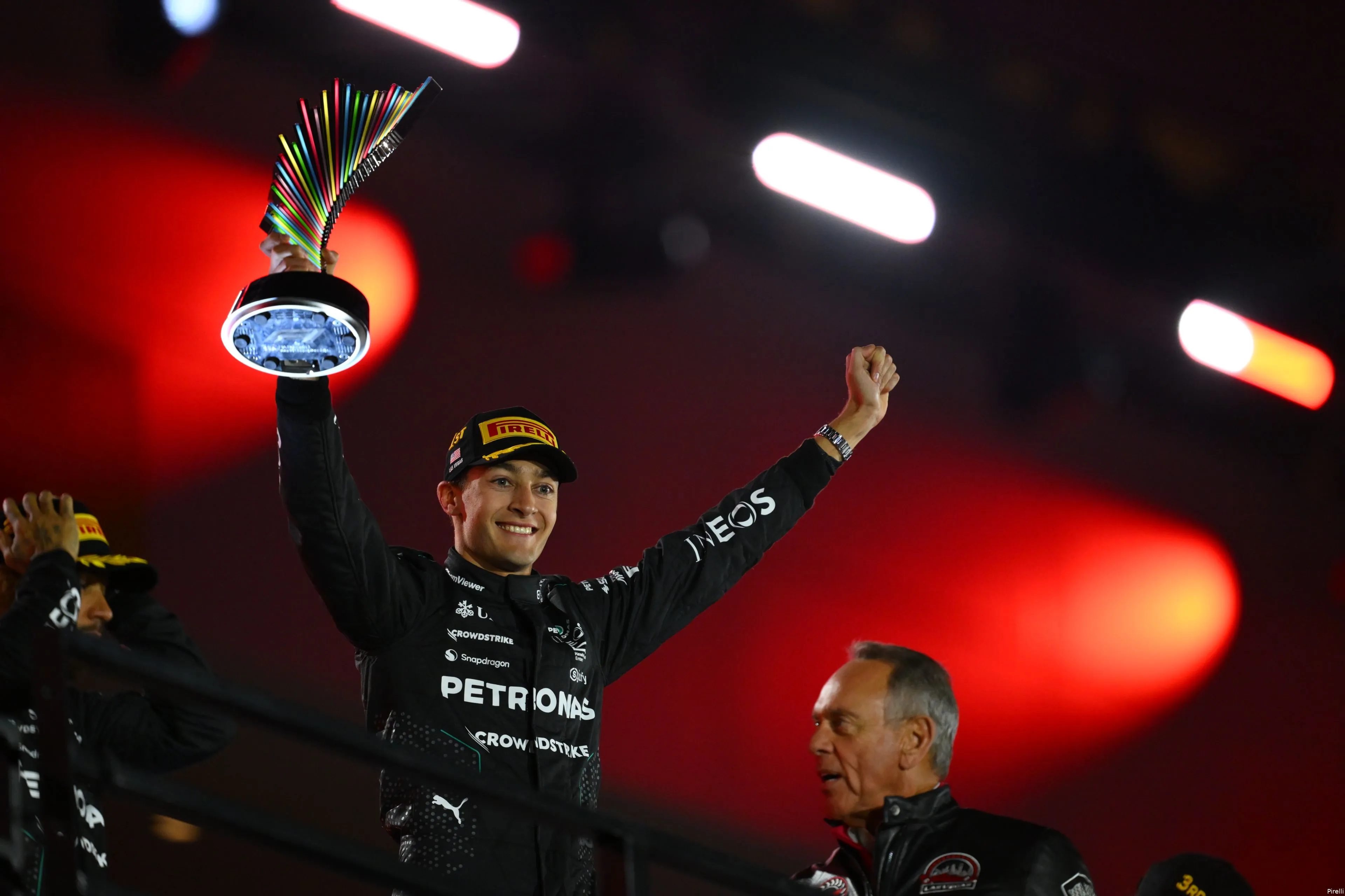 george russell mercedes las vegas gp zondag 2024