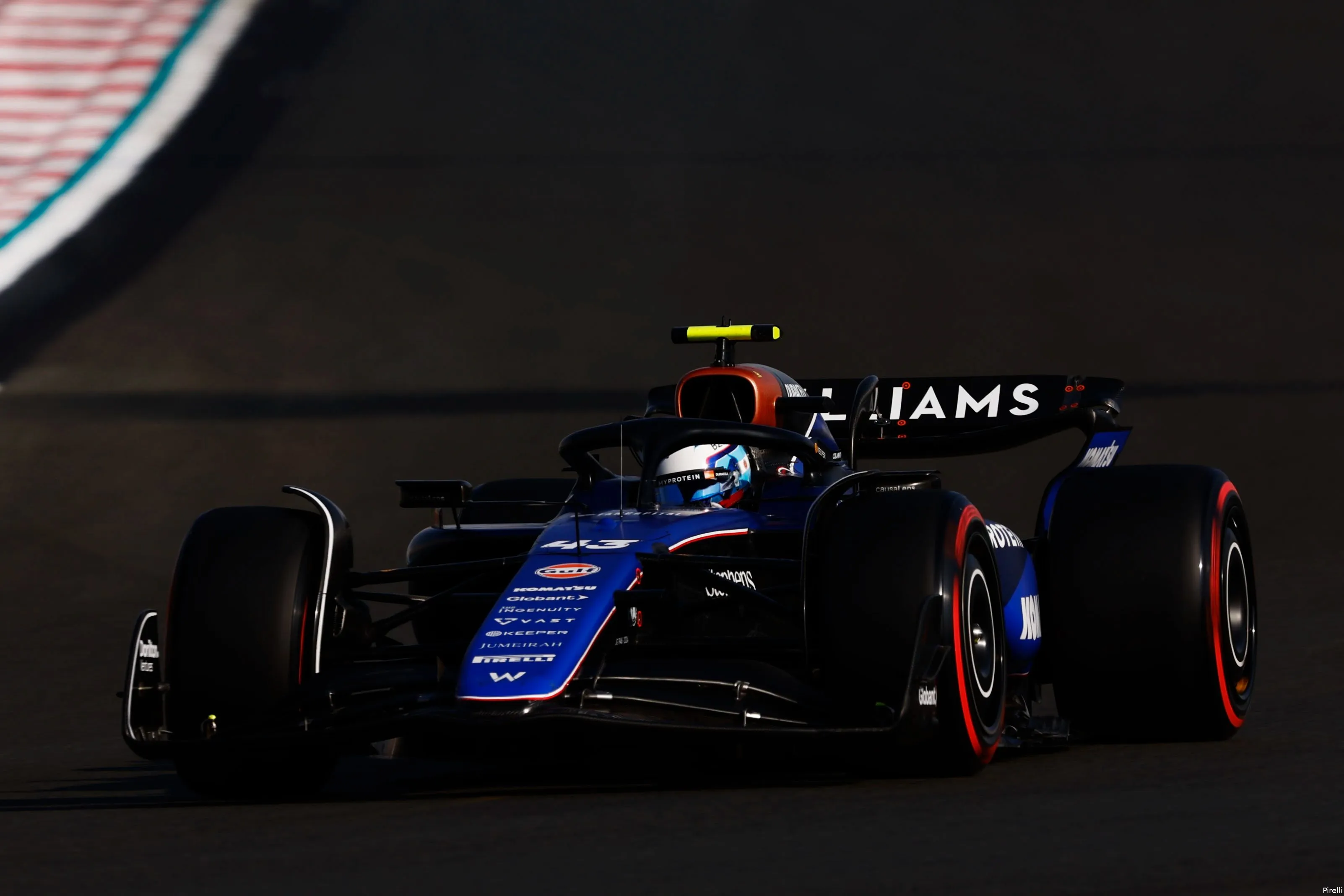 abu dhabi franco colapinto williams 11 saturday yasmarina 2024