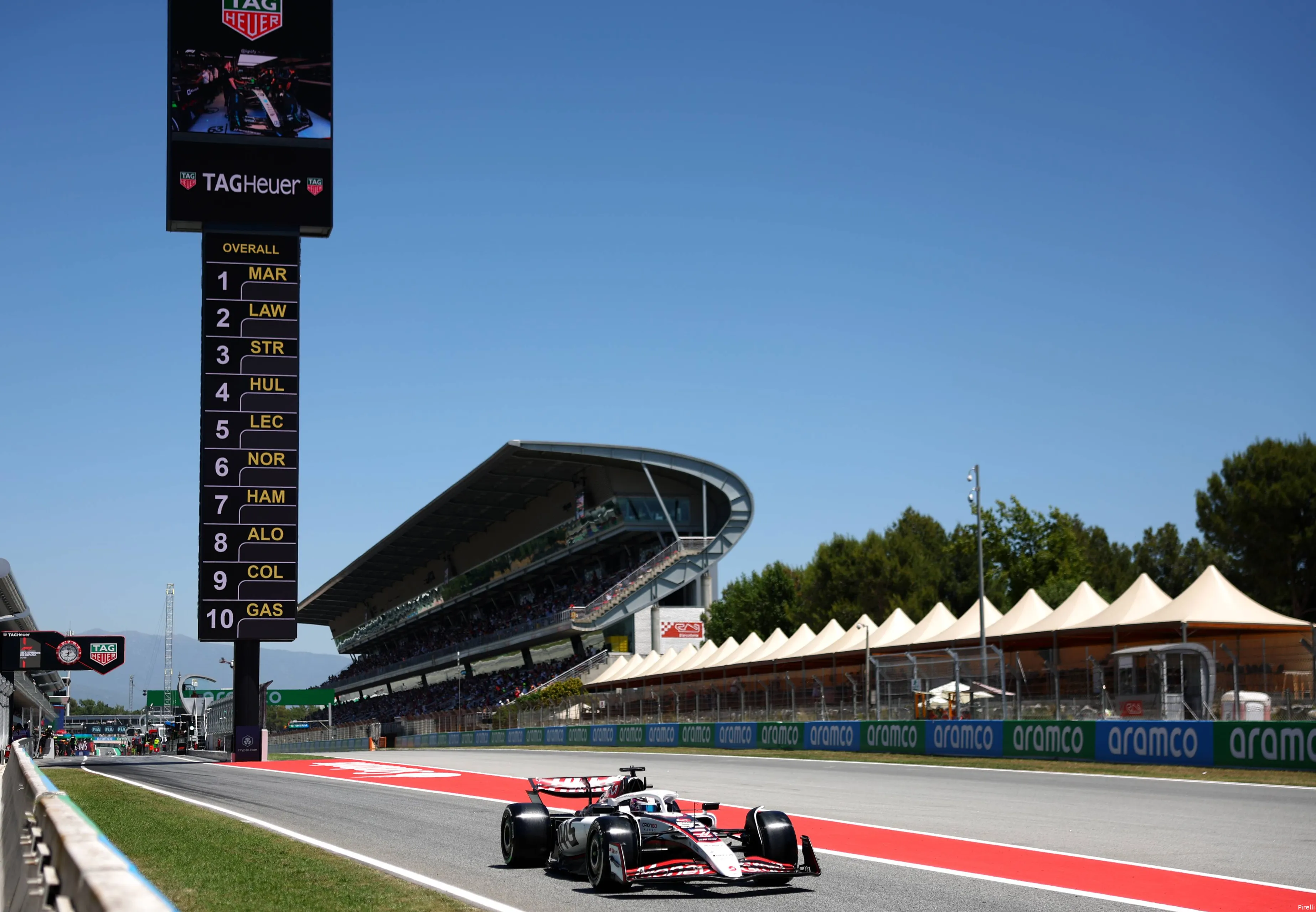 haas ryo hirakawa 2 friday barcelona 2025