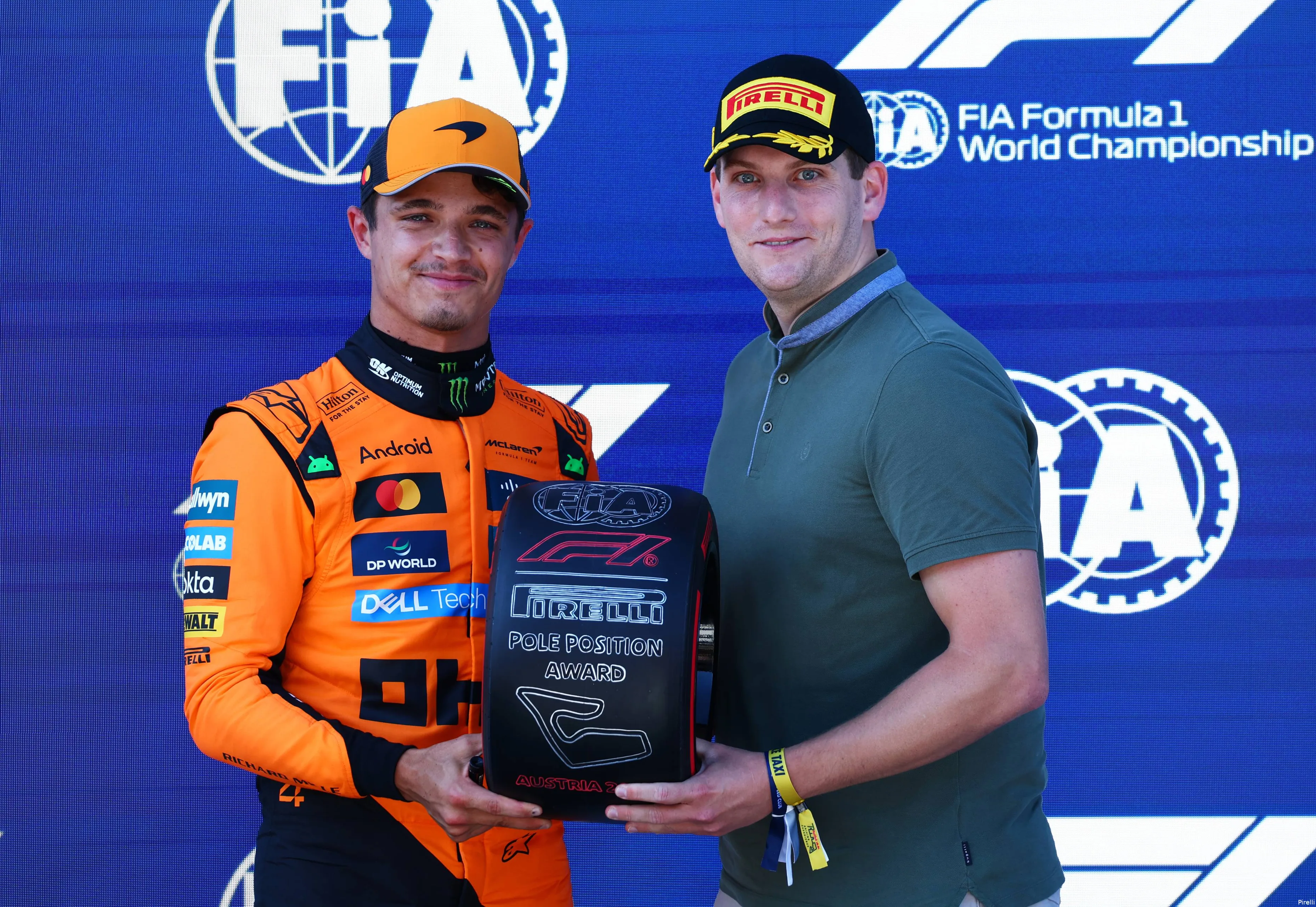 lando norris mclaren poleposition 39 saturday spielberg 2025