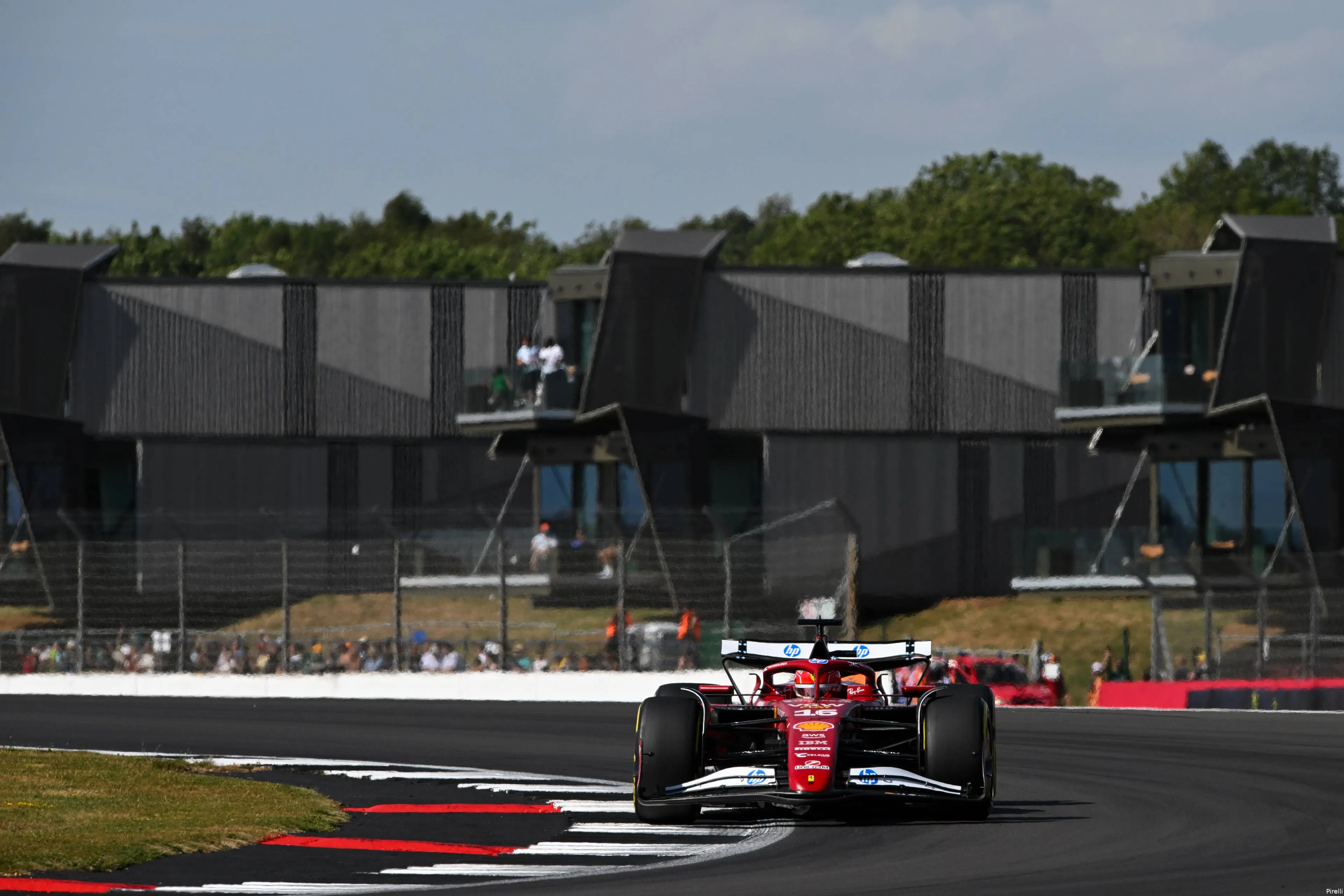 charles leclerc ferrari 19 friday silverstone 2025