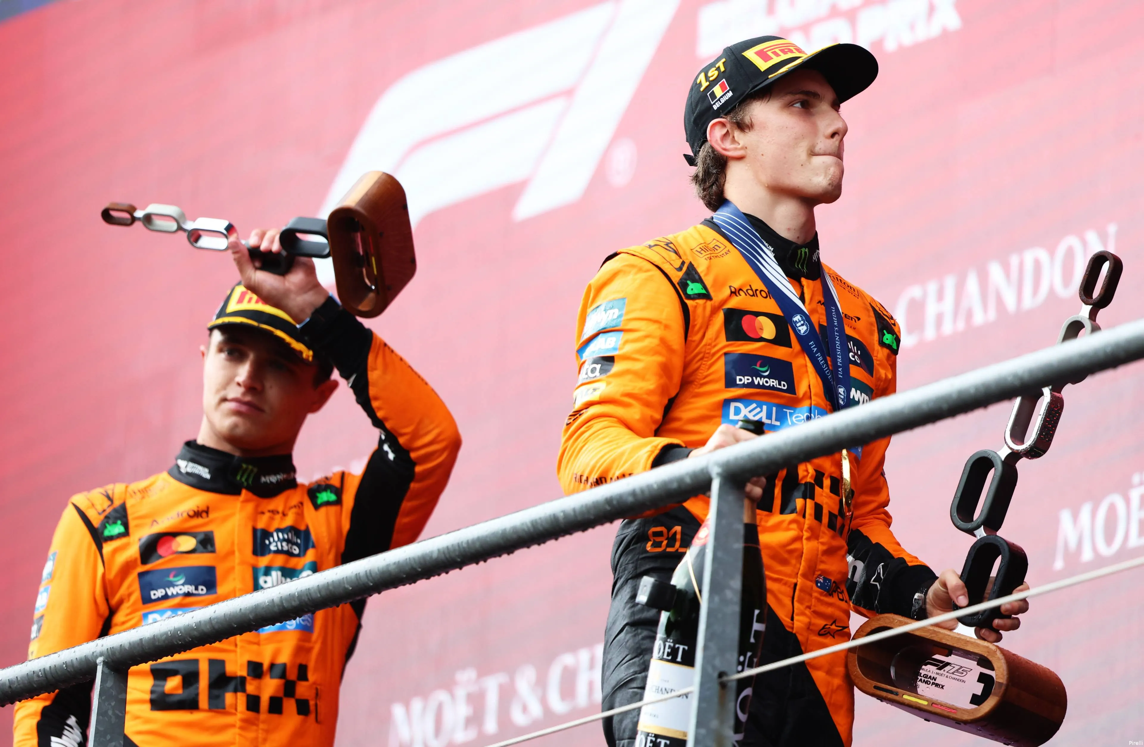 oscar piastri belgie 2025 mclaren lando norris