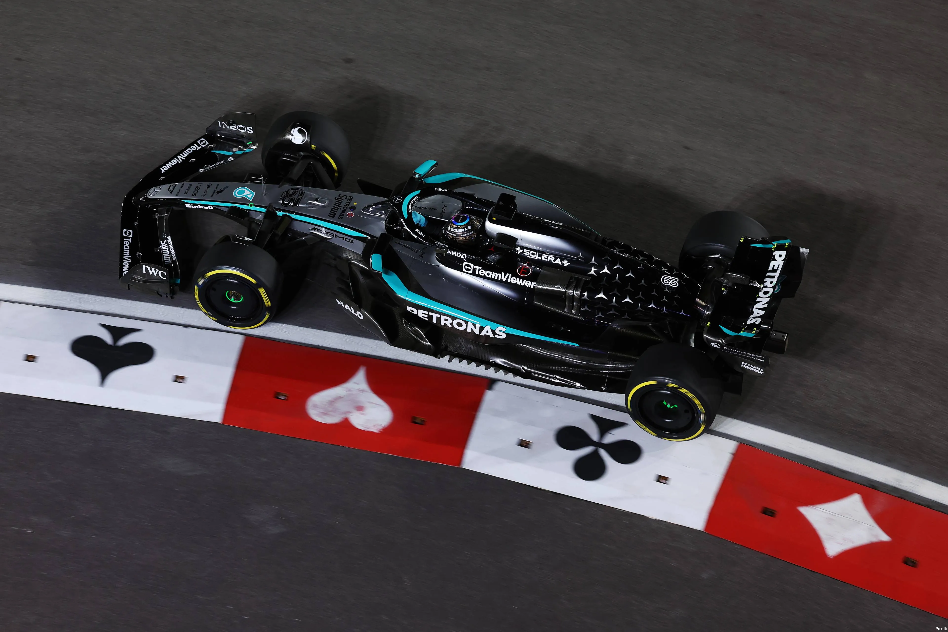 Russell-Mercedes23-thursday-lasvegas-2025