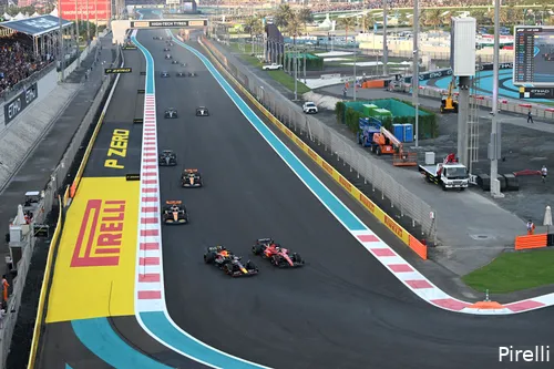 abu dhabi start charles leclerc max verstappen sunday yasmarina 2023