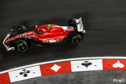 carlos sainz livery ferrari saturday lasvegas 2023