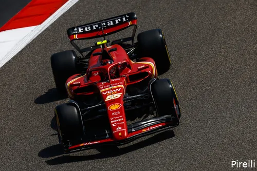 Volgens Hughes is Ferrari over één ronde sowieso sneller dan Mercedes. (Foto: Pirelli)