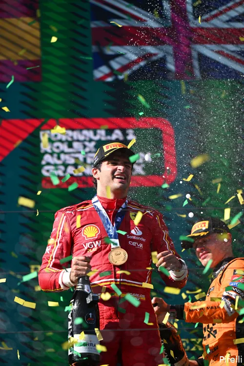 carlos sainz ferrari australie 2