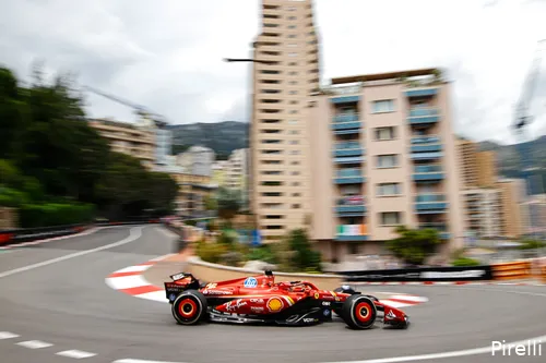 ferrari charles leclerc monaco friday montecarlo 2024