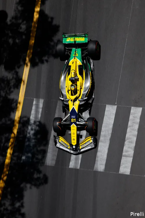 <i>Sjoemelt McLaren met de banden?</i>