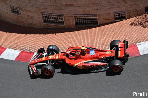 Carlos Sainz wist P3 te veroverens tijdens de kwalificatie voor de Grand Prix van Monaco, 2024.