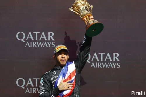 lewis hamilton beker win mercedes 5 sunday silverstone 2024