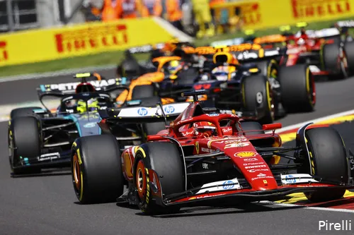 lewis hamilton charles leclerc racedag belgie 2024