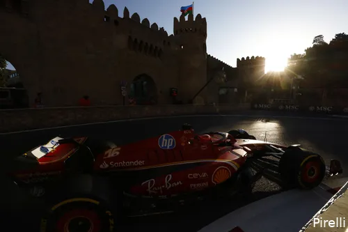 <i>Charles Leclerc is altijd snel in Bakoe, maar ook zelden foutloos.</i>