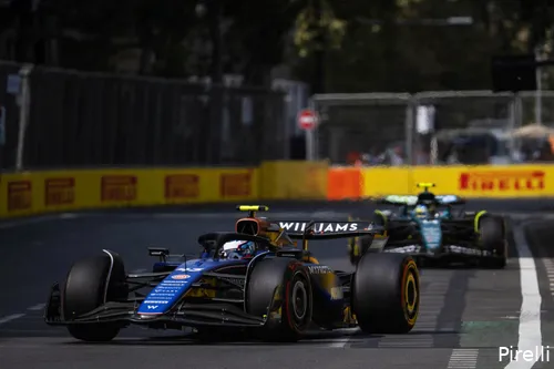 Colapinto, de openbaring van Bakoe, kwalificatie Grand Prix van Azerbeidzjan 2024.