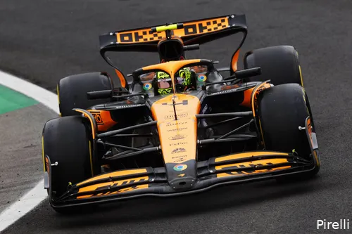 Norris greep naast de poleposition, maar was alsnog bloedsnel.