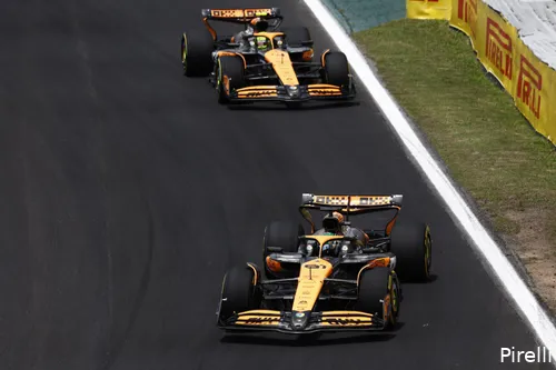 Piastri en Norris vochten in 2024 regelmatig met elkaar op de baan.