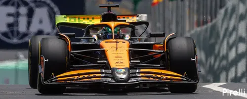 De achtervleugel van McLaren opnieuw onder de loep.