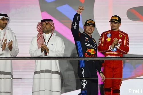 Verstappen liet zich uit over Russell na afloop van de race in Qatar.