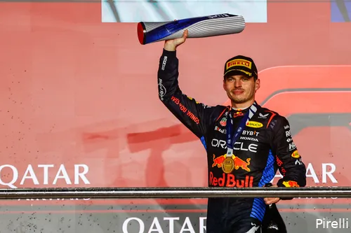 verstappen podium qatar