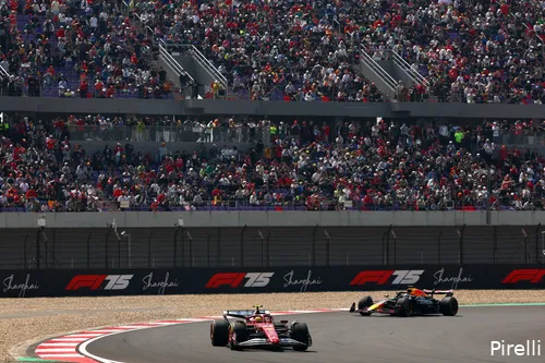 charles leclerc china sprintrace ferrari 2025