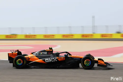 <i>McLaren richtte zich in Bahrein vooral op de racesimulaties.&nbsp;</i>