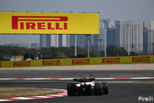 Er was aanzienlijk meer grip op het circuit in Shanghai ten opzichte van vorig jaar.
