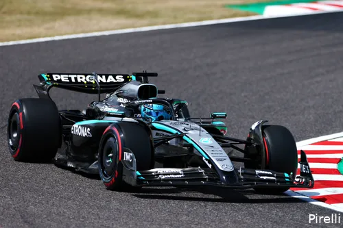 <i>Russell was constant snel, behalve toen het er echt om ging.</i>