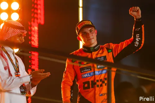 <i>Oscar Piastri leidt nu het coureurskampioenschap.</i>