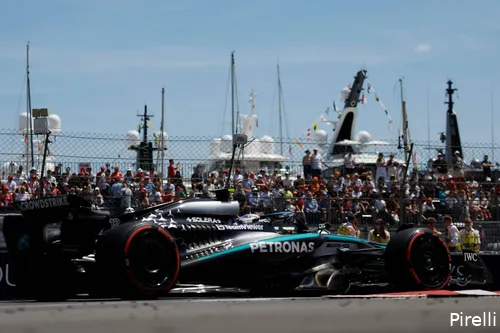 mercedes andrea kimi antonelli pirelli gp monaco 2025 zaterdag