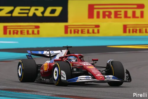 Meer dan een zevende plek zat er in Miami niet in voor Leclerc.